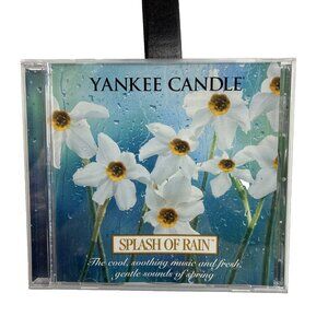 Yankee Candle Splash of Rain CD Relaxation Spa Ambient Easy Listening Music